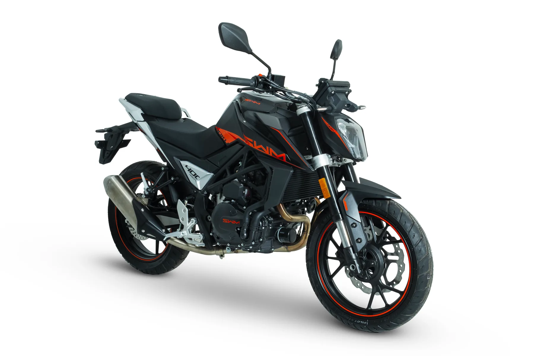 SWM Hoku 400 — Fekete / Piros