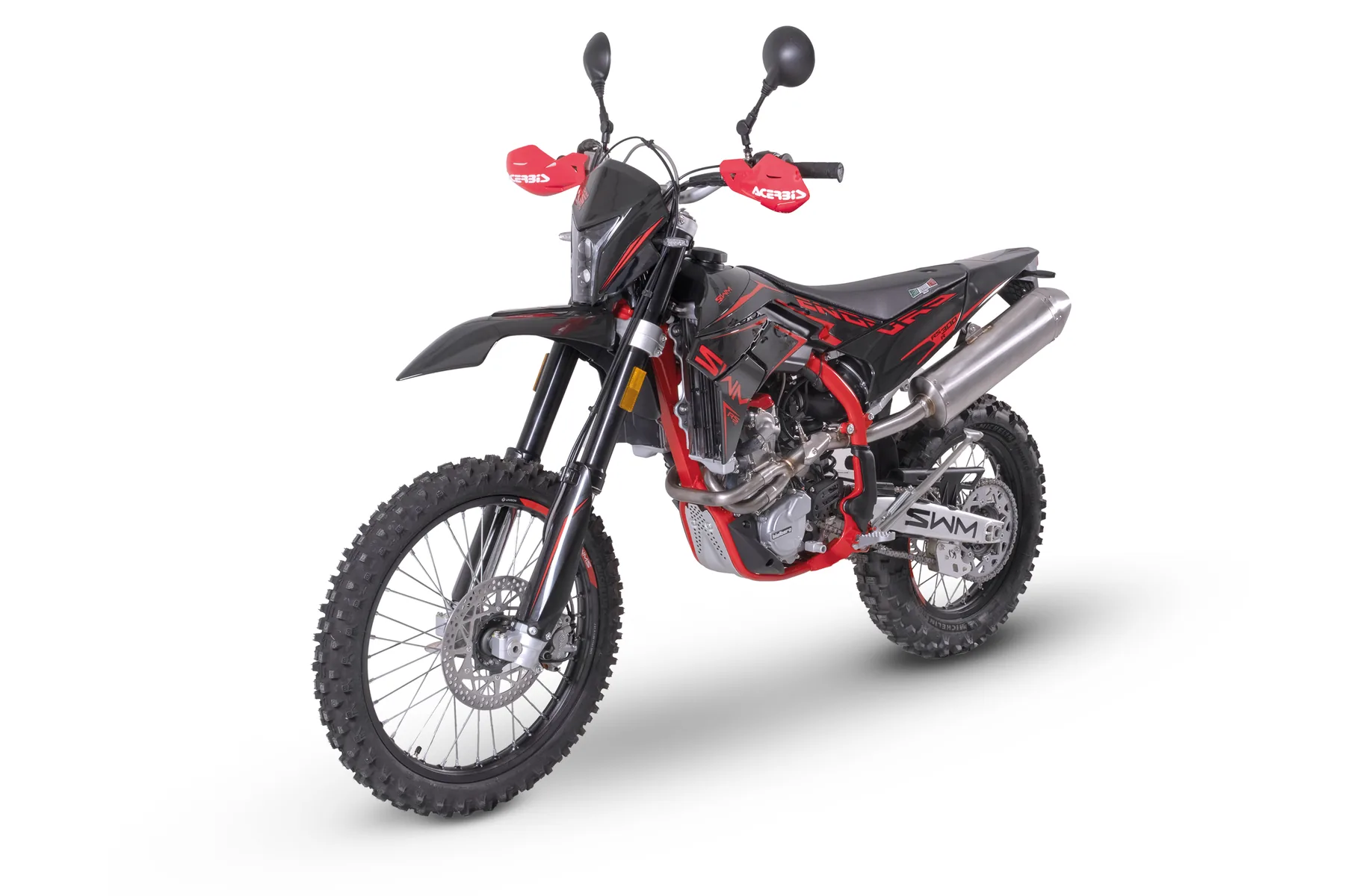 SWM RS 125 R — Piros / Fekete