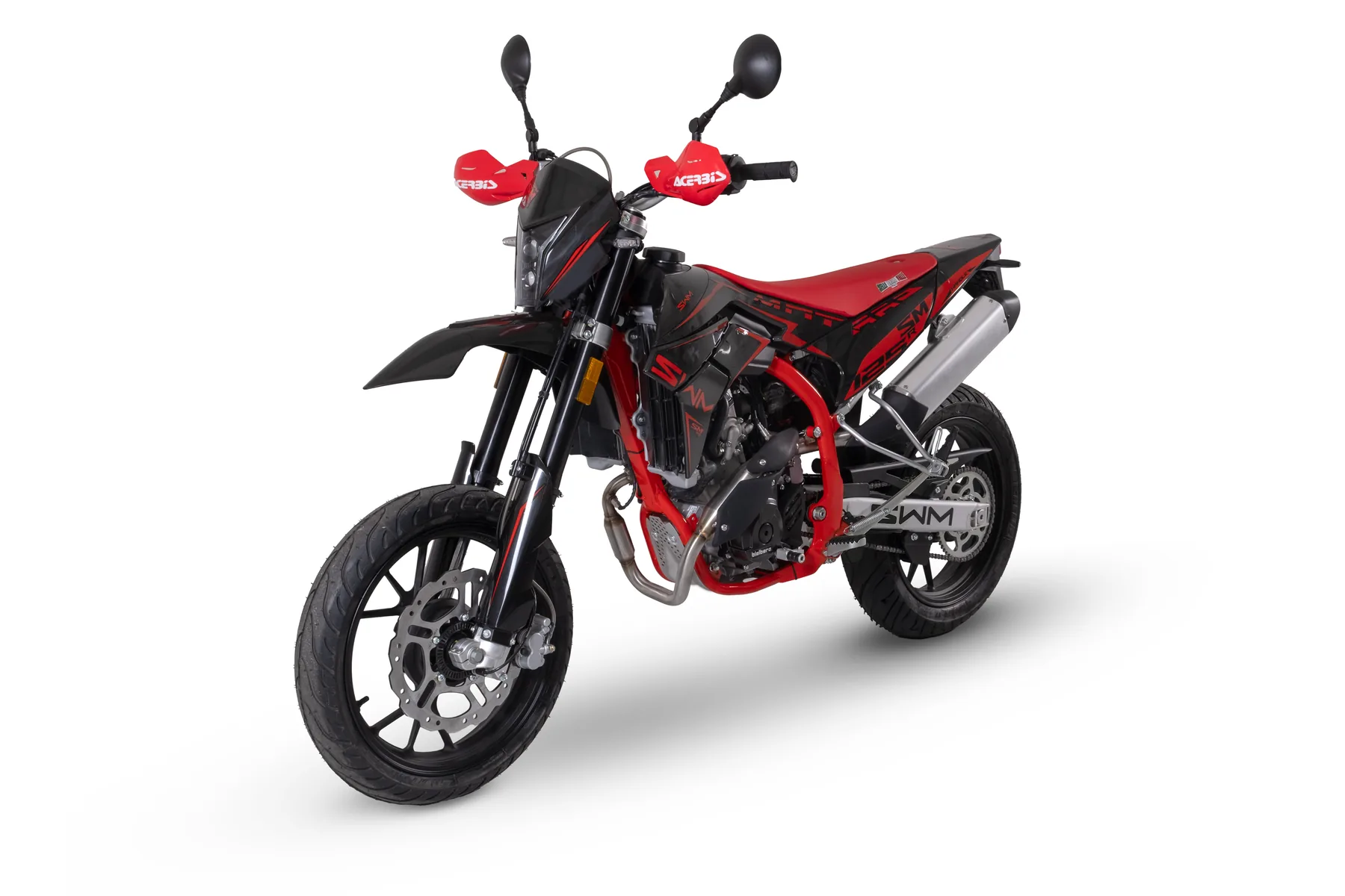 SWM SM 125 R — Piros / Fekete