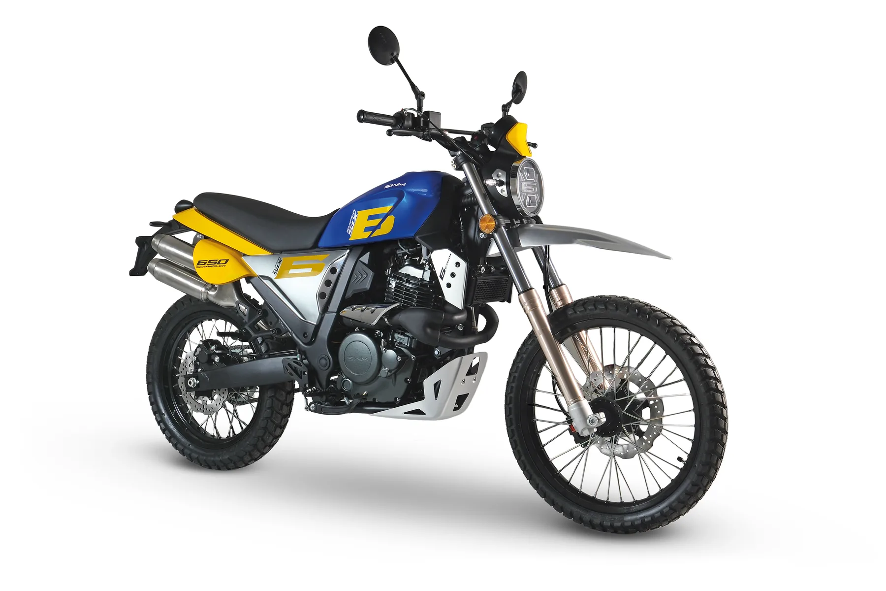 SWM Super Six 650 — Kék